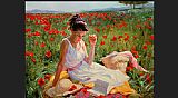 Vladimir Volegov in poppies
